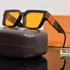 New Millionaire Series Sunglasses Retro Internet Celebrity Fashion Sunglasses Square Frame UV Sunglasses
