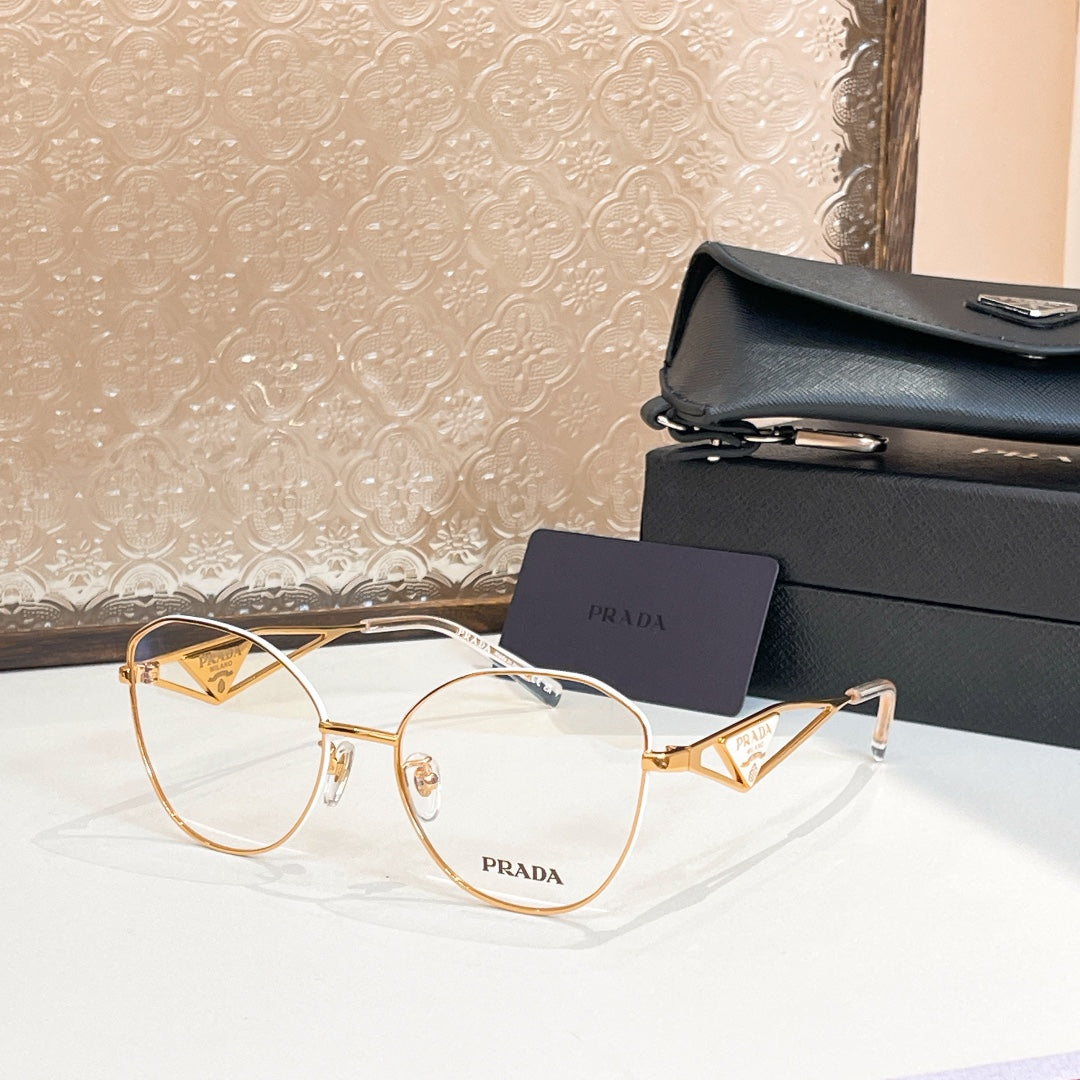 Frameless Metal Transparent Sunglasses