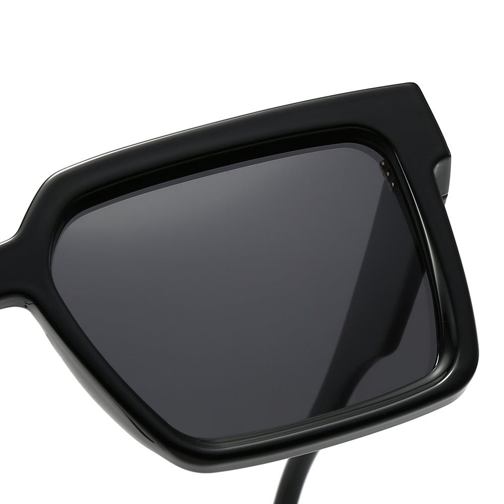 Dollger Oversized Acetate Square Tinted Sunglasses