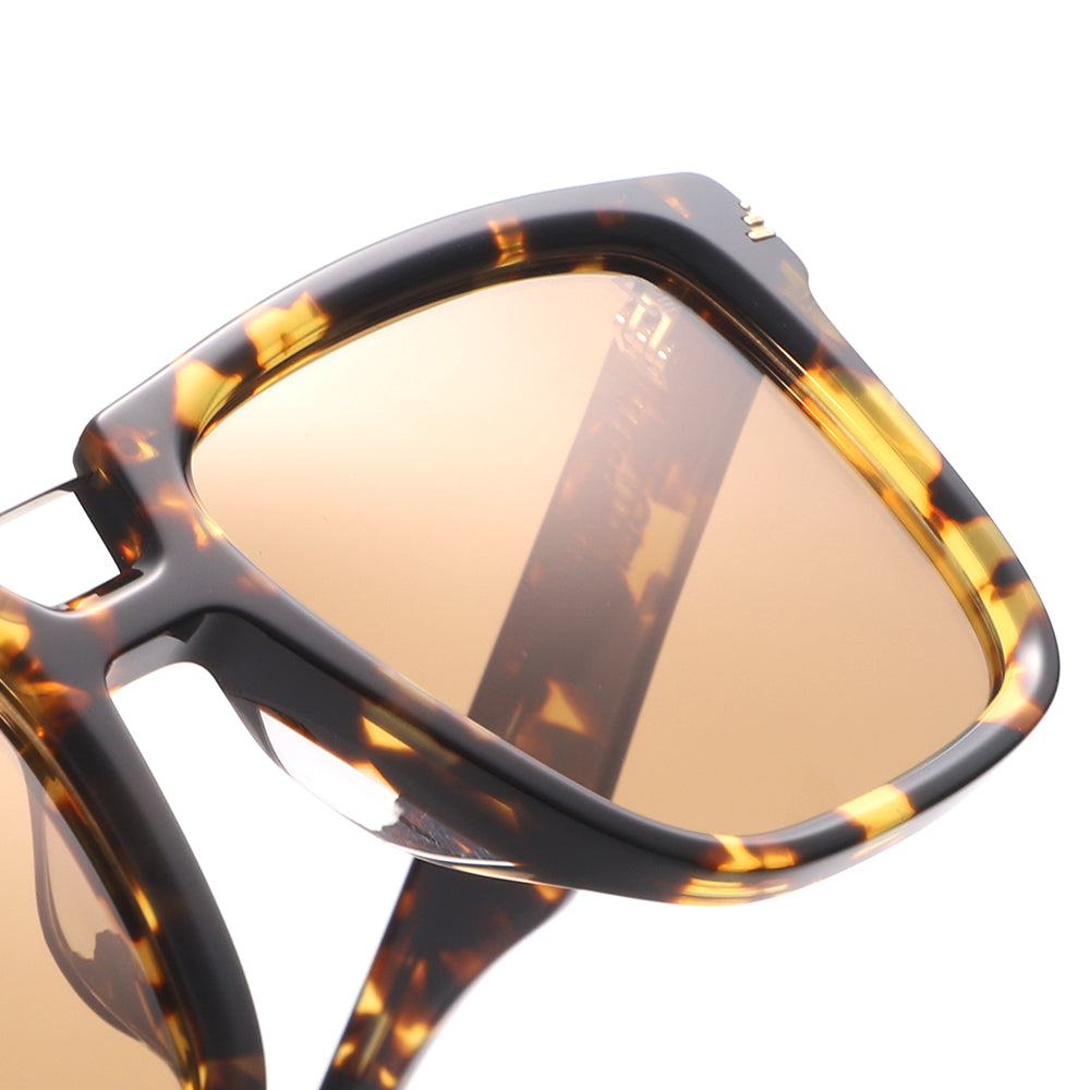 Dollger Square Aviator Tinted Sunglasses