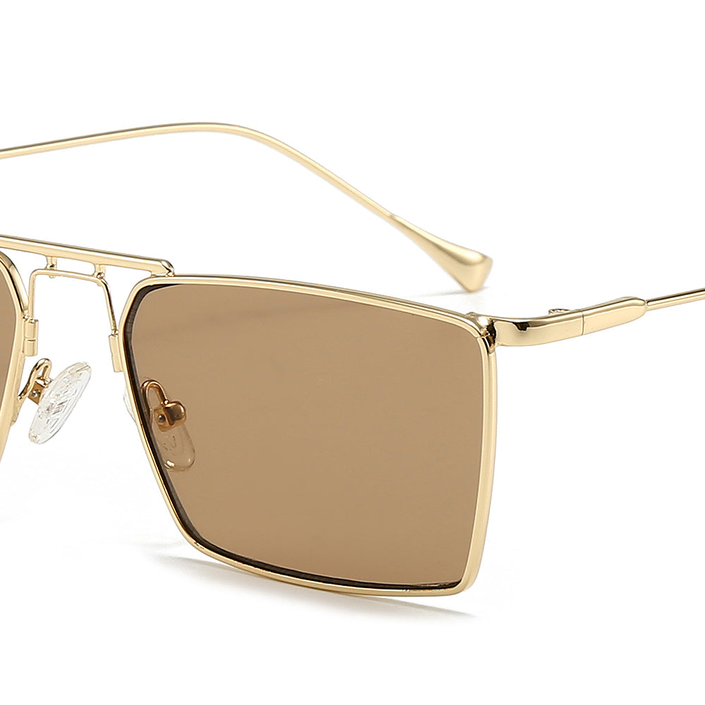 Dollger Square Retro Sunglasses For Small Faces