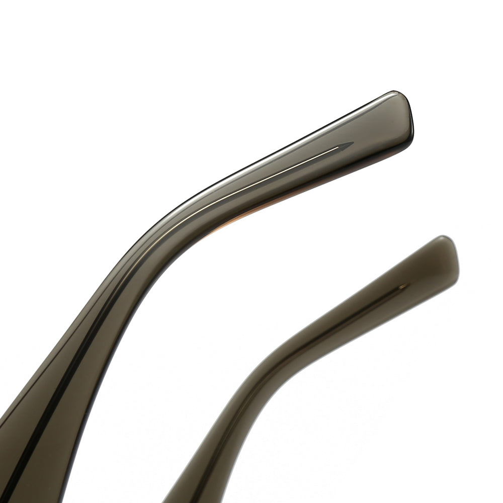 Dollger Low Bridge Fit Geometric Tinted Sunglasses