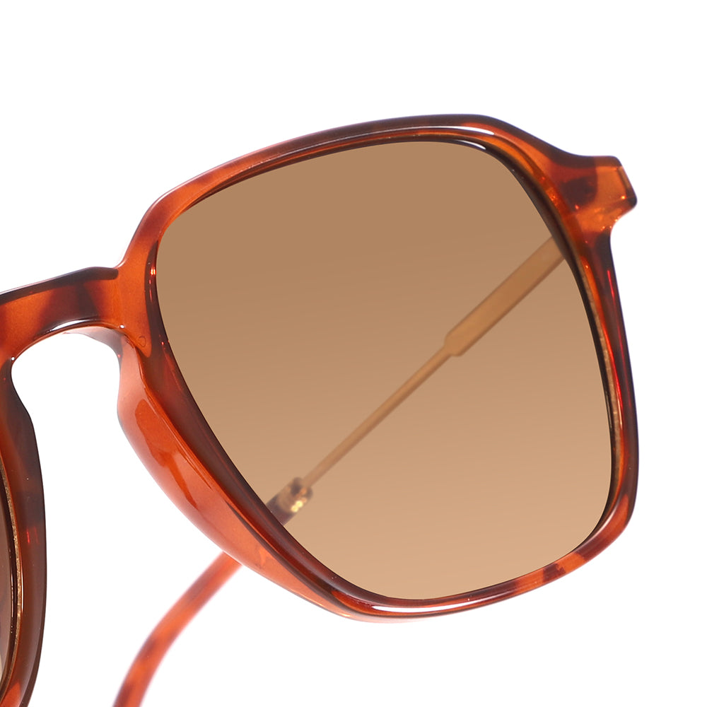 Dollger Amber Square Polarized Sunglasses