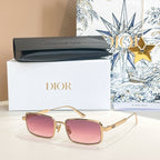 Half frame gradient sunglasses