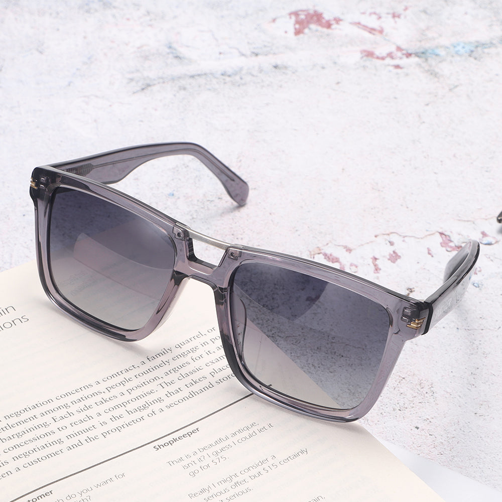 Dollger Square Aviator Tinted Sunglasses