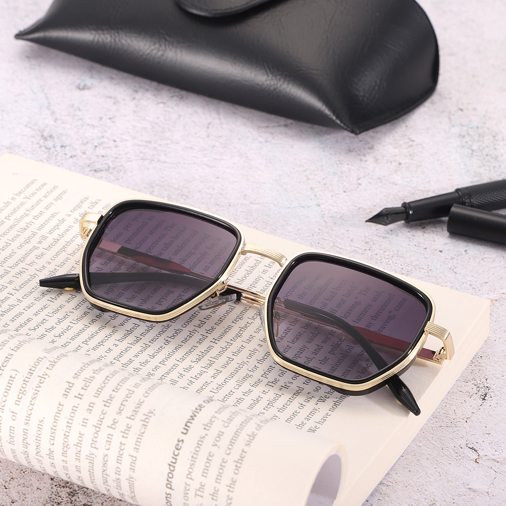 Dollger Oversized Square Tinted Sunglasses