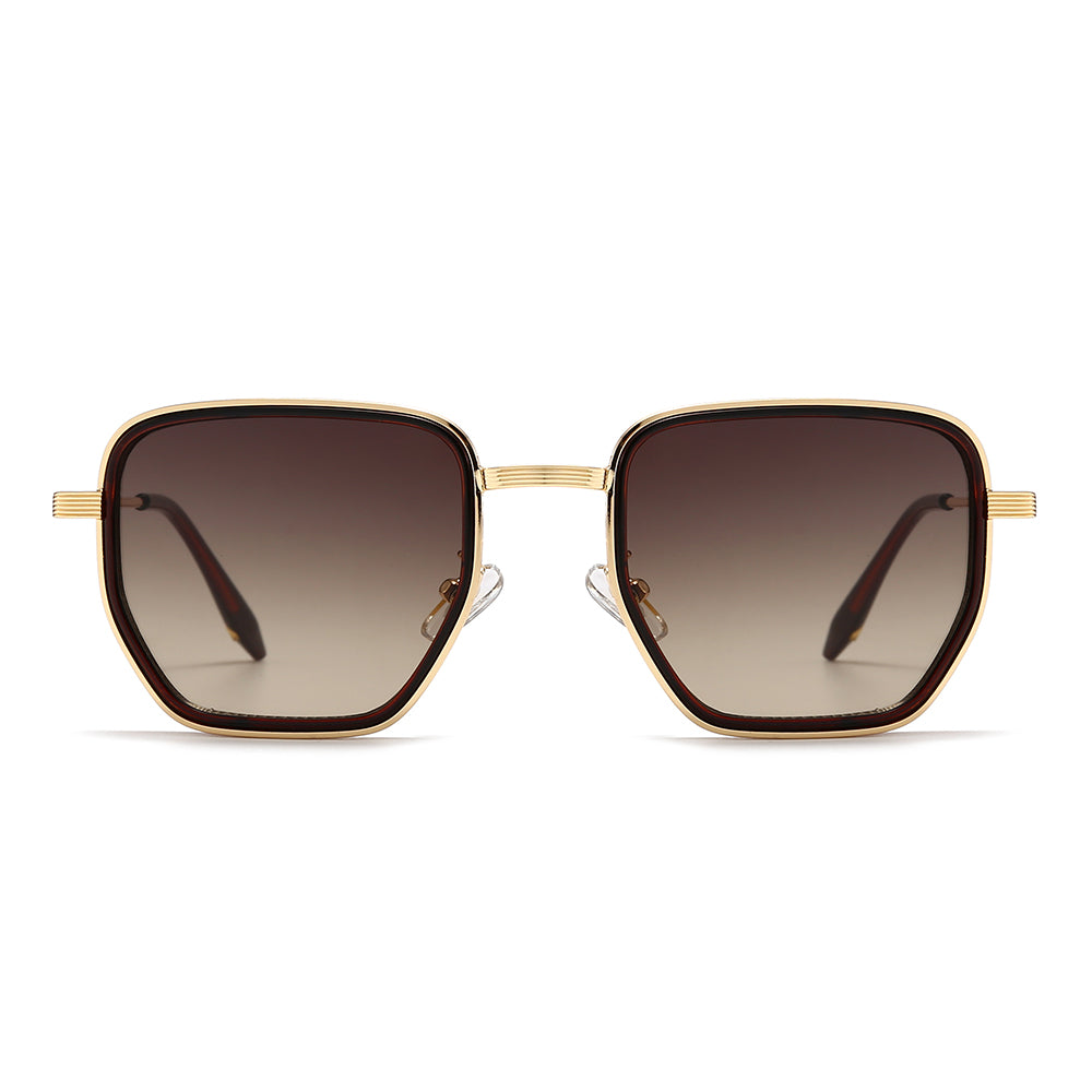 Dollger Oversized Square Tinted Sunglasses