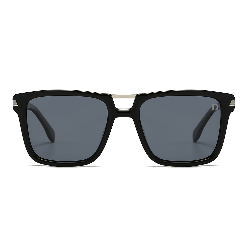 Dollger Square Aviator Tinted Sunglasses