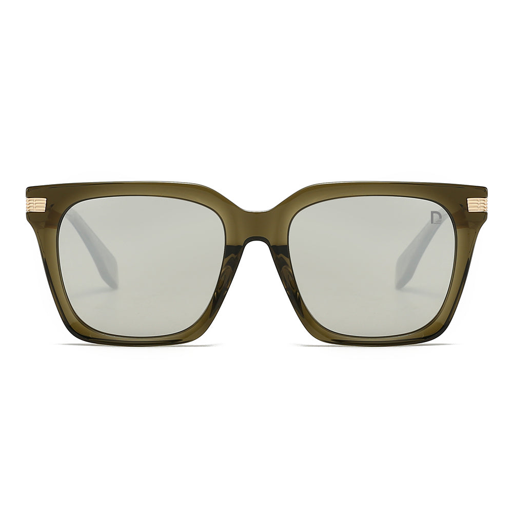 Dollger Square Green Sunglasses
