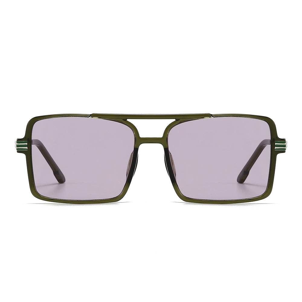 Dollger Square Aviator Fashion Sunglasses