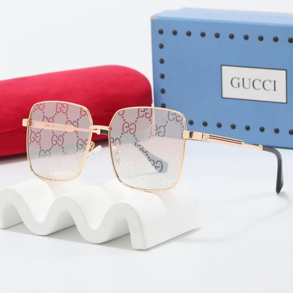 8 colors full frame gradient thin lens sunglasses