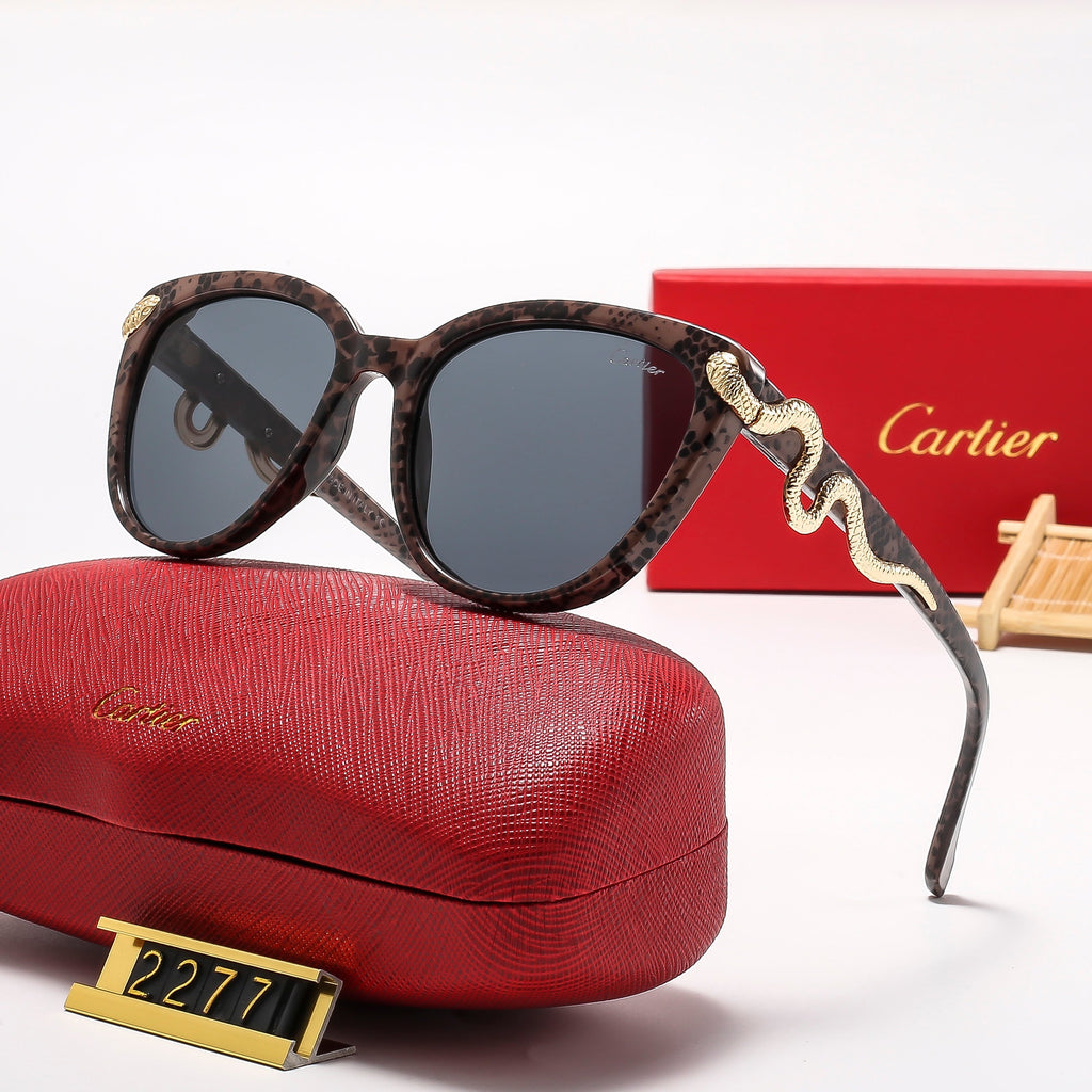 7 colors golden snake logo hot sunglasses