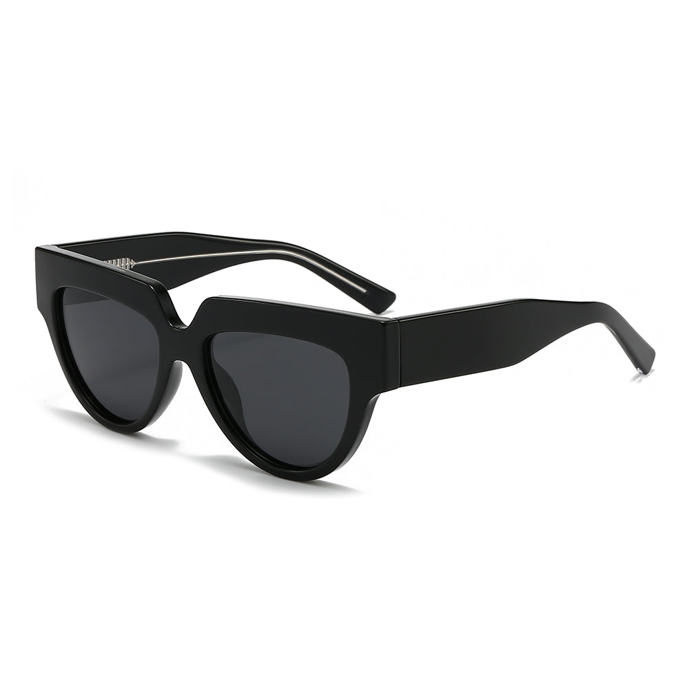Dollger Low Bridge Fit Geometric Tinted Sunglasses