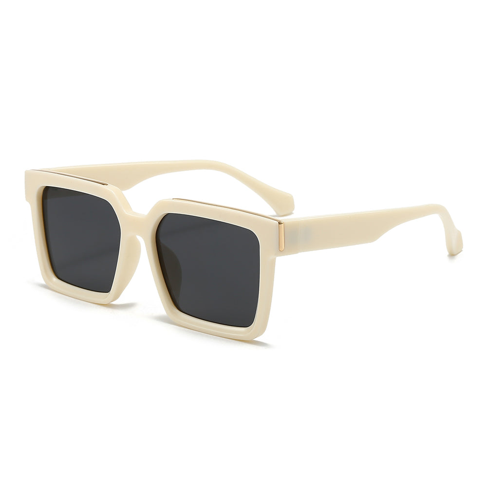 Dollger Oversized Acetate Square Tinted Sunglasses