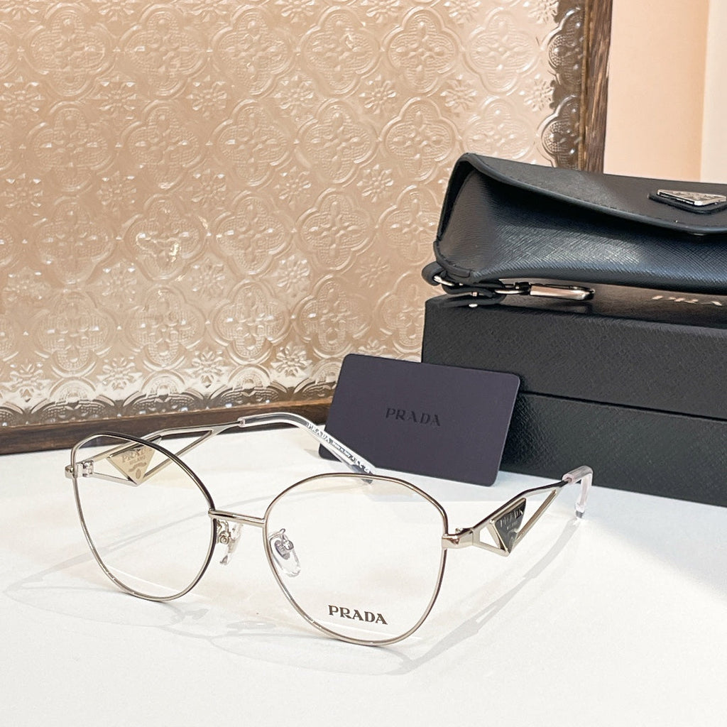 Frameless Metal Transparent Sunglasses