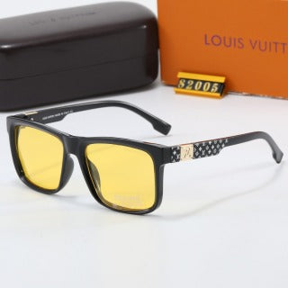 5-color classic thick frame sunglasses 82005