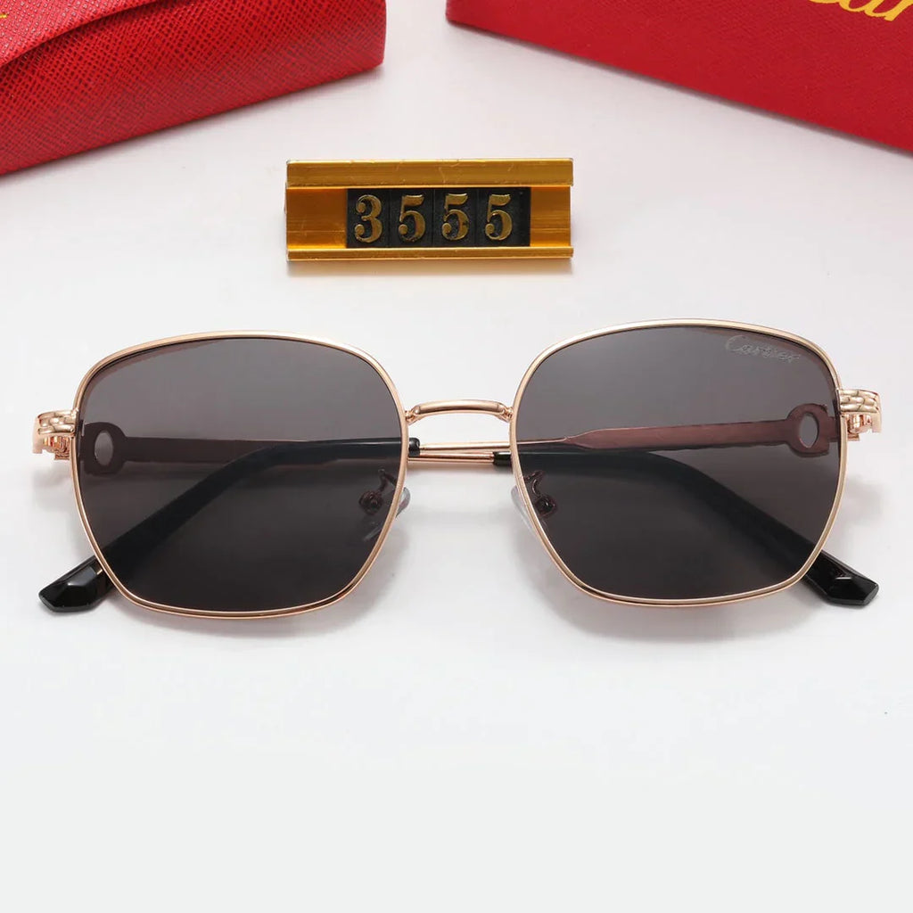 5-color fashion CA letter sunglasses polarizer