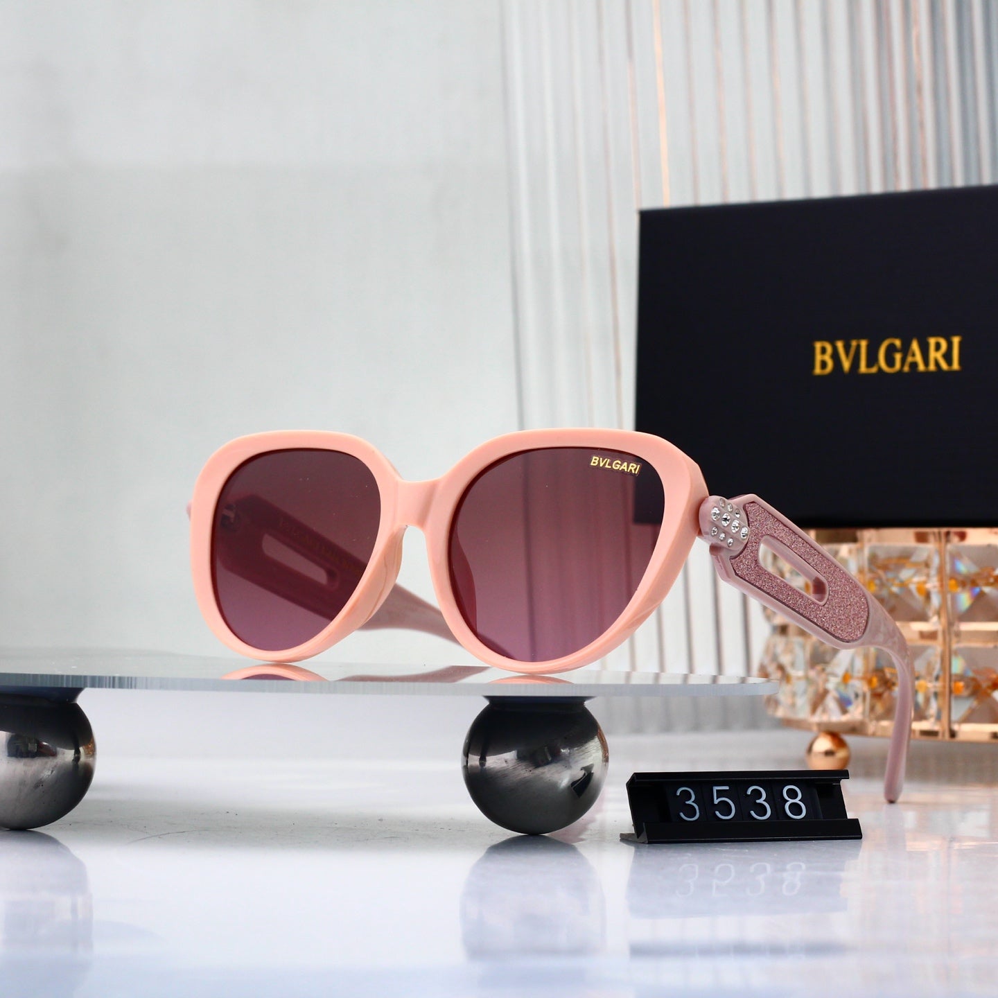 Full Frame Square Gradient Sunglasses