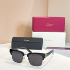 Half frame radiation proof sunglasses