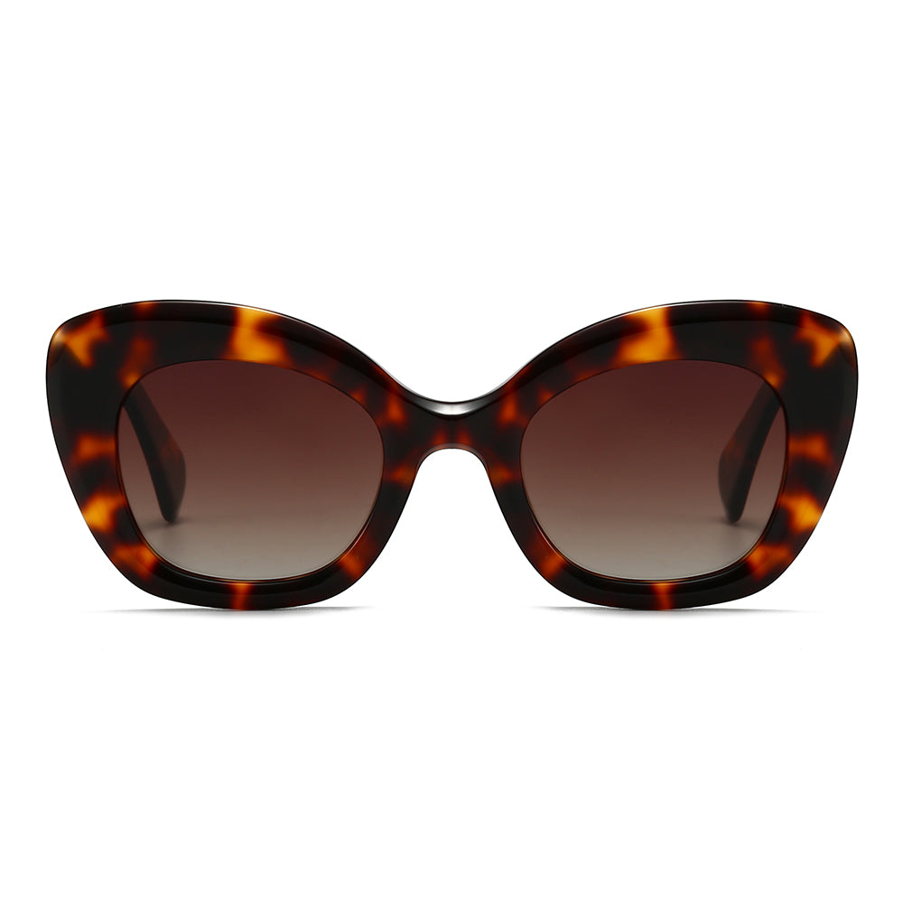 Dollger Oversized Acetate Butterfly Sunglasses