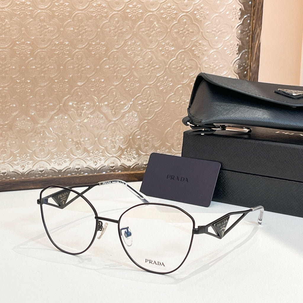 Frameless Metal Transparent Sunglasses