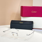 New transparent metal sunglasses