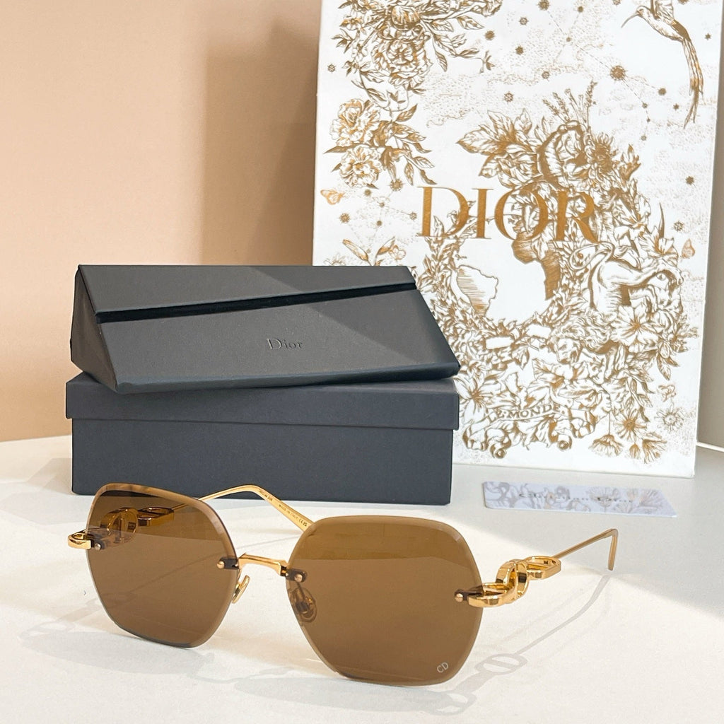 7 colors frameless sunglasses