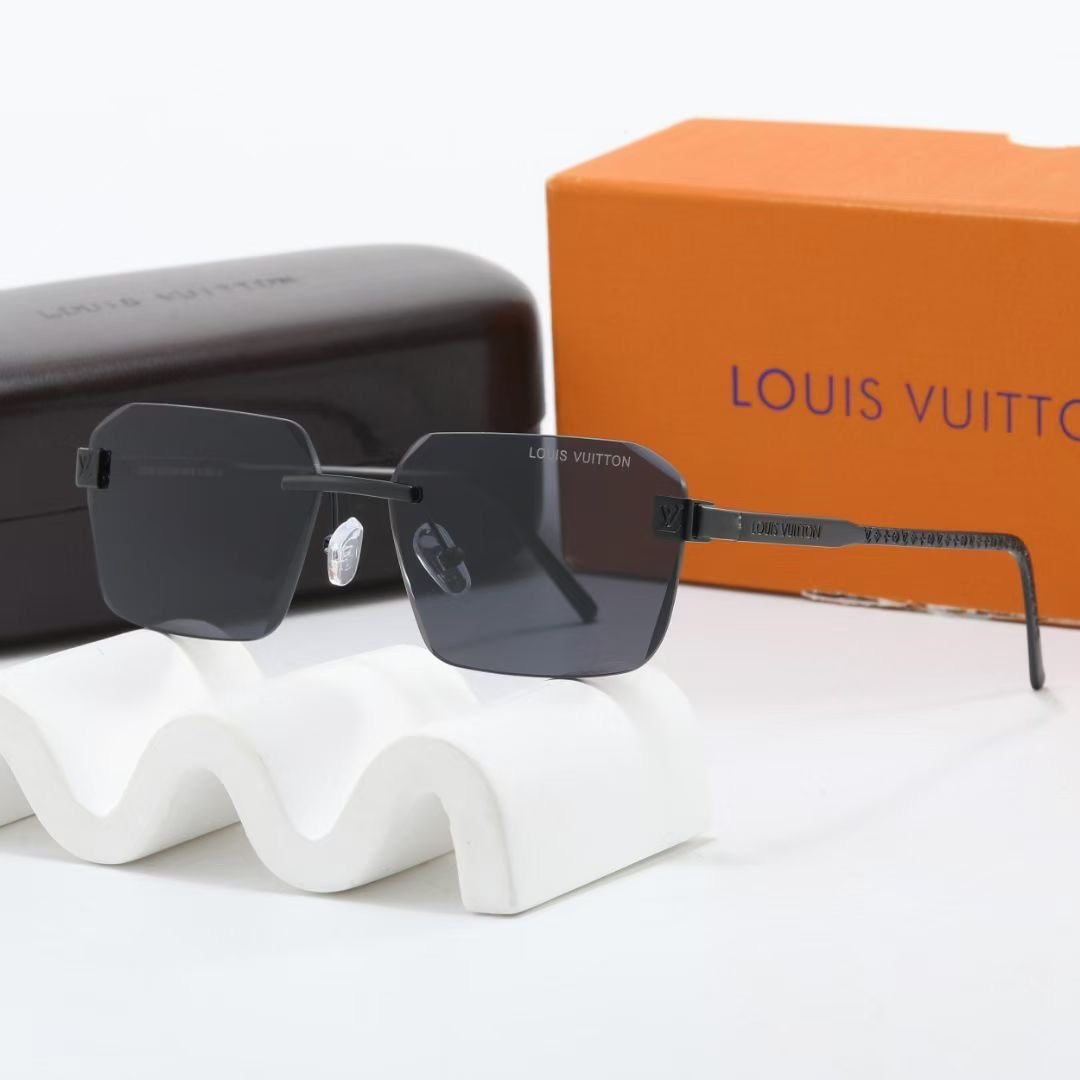 7 colors frameless new metal sunglasses