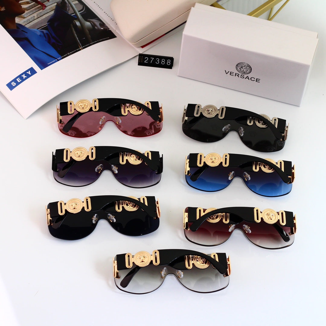 7 colors popular high-definition lens frameless design sunglasses 27388