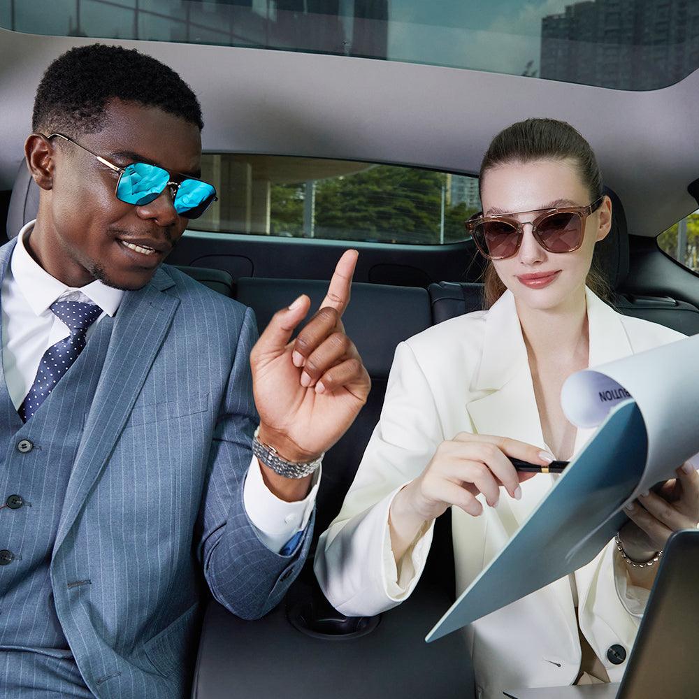 Dollger Square 90s Sunglasses