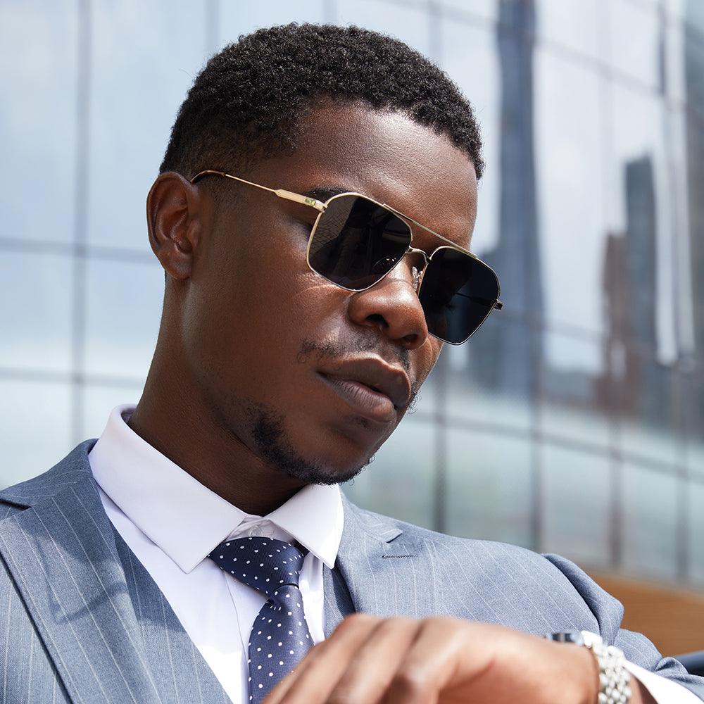 Dollger Square 90s Sunglasses