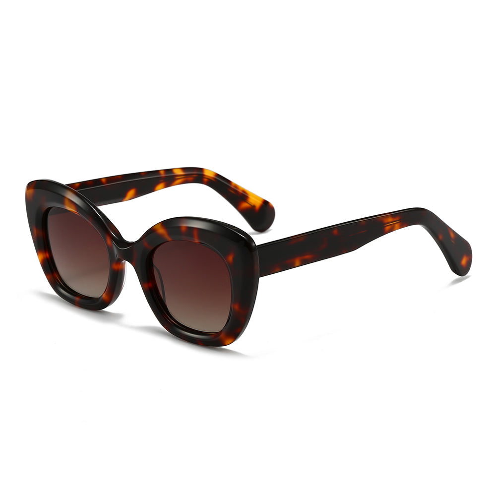 Dollger Oversized Acetate Butterfly Sunglasses