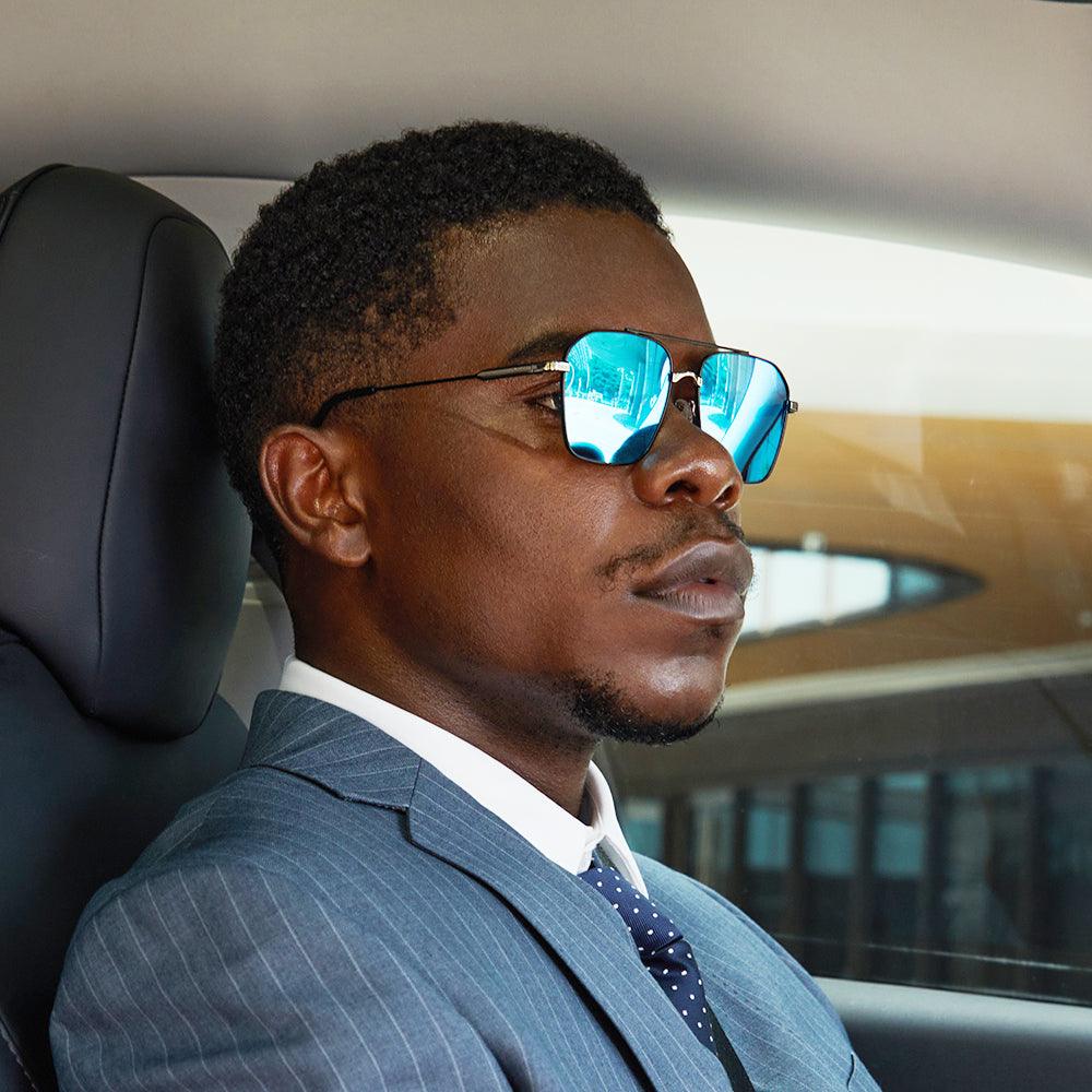 Dollger Square 90s Sunglasses