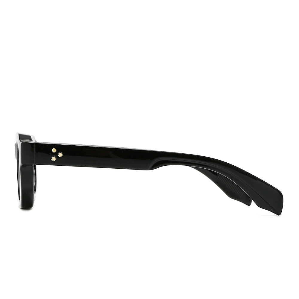 Dollger Acetate Rectangle Full-Rim Tinted Sunglasses