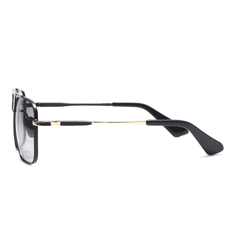 Dollger Square Aviator Metal Sunglasses