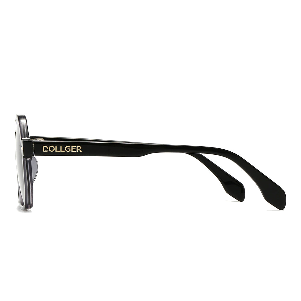 Dollger Hipster Square Full-Rim Sunglasses