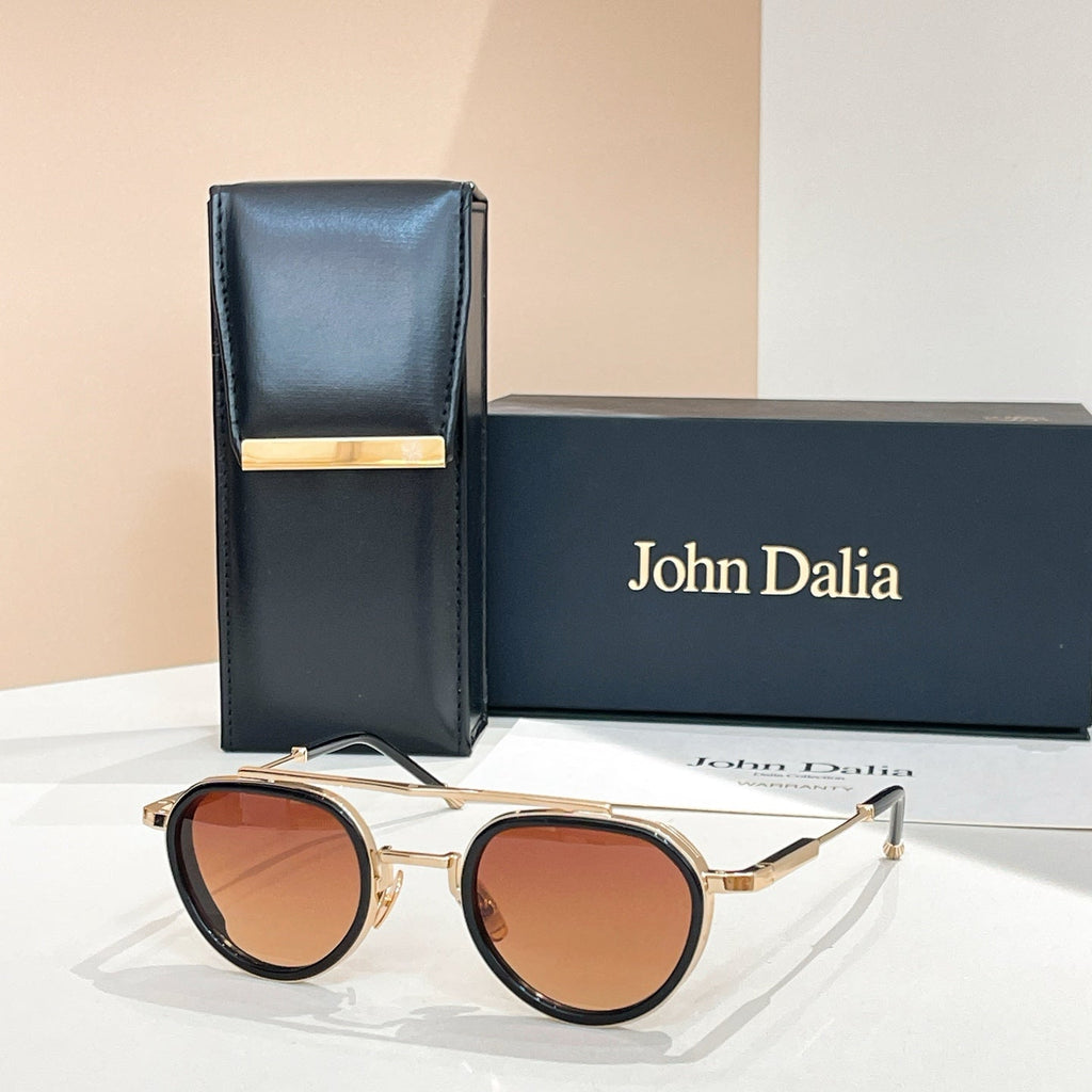 Full frame metal sunglasses