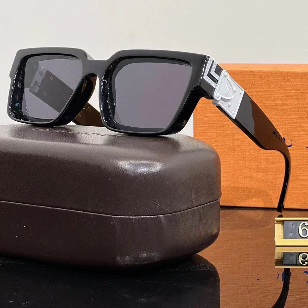 New Millionaire Series Sunglasses Retro Internet Celebrity Fashion Sunglasses Square Frame UV Sunglasses