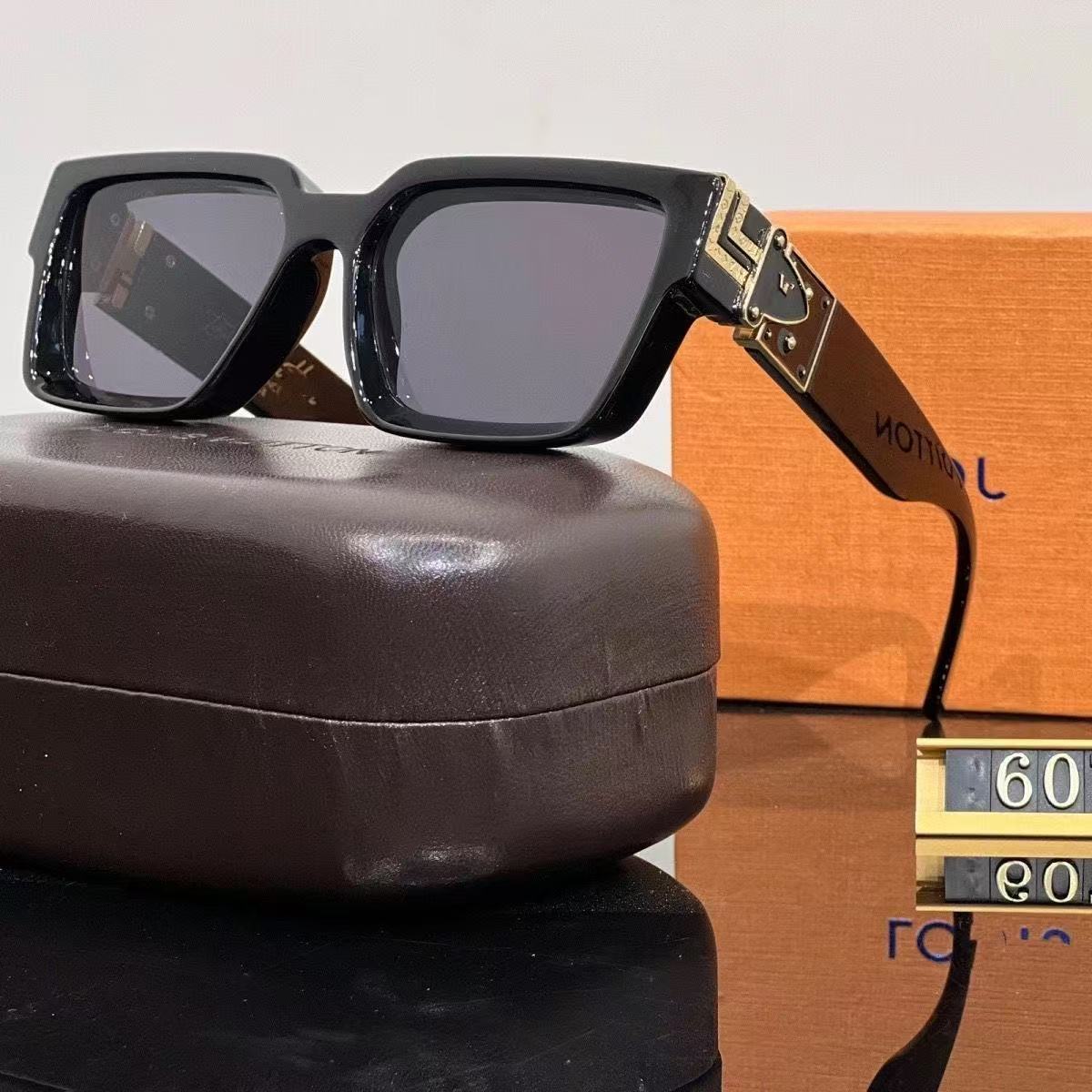 New Millionaire Series Sunglasses Retro Internet Celebrity Fashion Sunglasses Square Frame UV Sunglasses