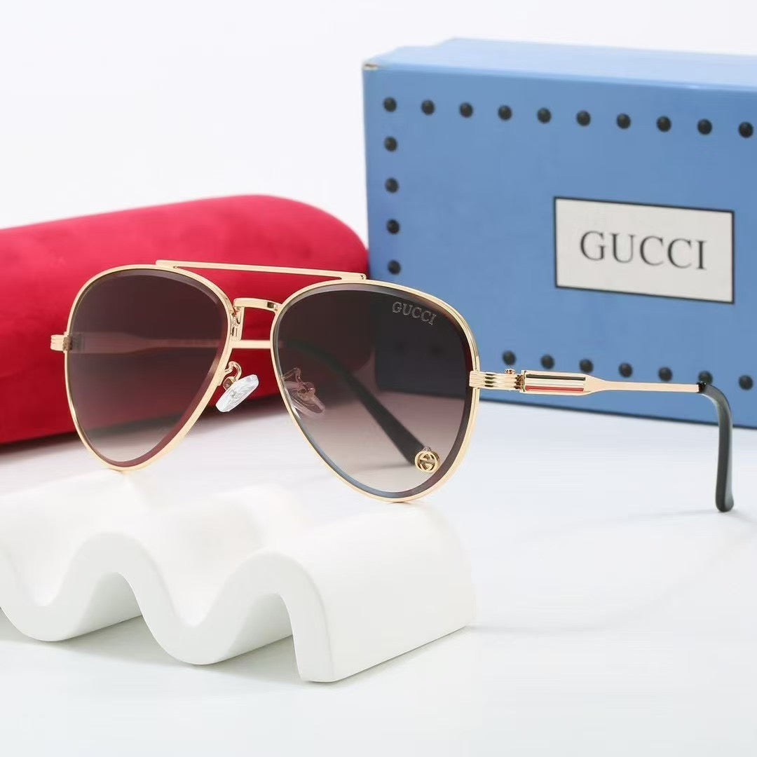 7 Colors Nylon Full Frame Metal Sunglasses