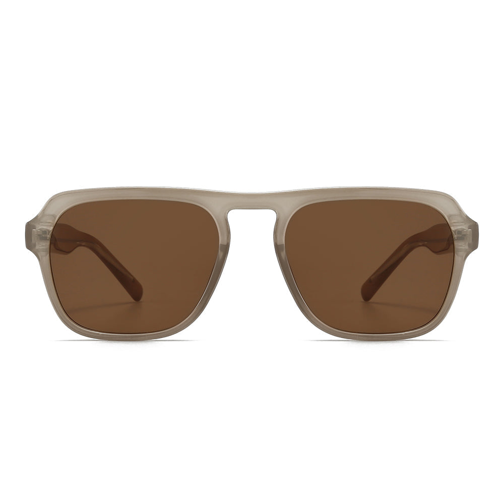 Dollger Acetate Aviator Tinted Sunglasses