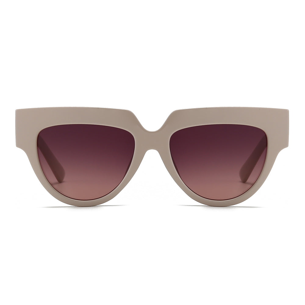 Dollger Low Bridge Fit Geometric Tinted Sunglasses