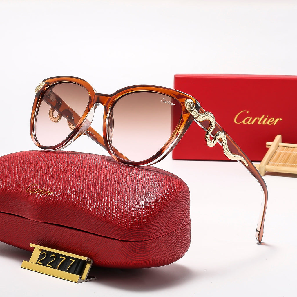 7 colors golden snake logo hot sunglasses