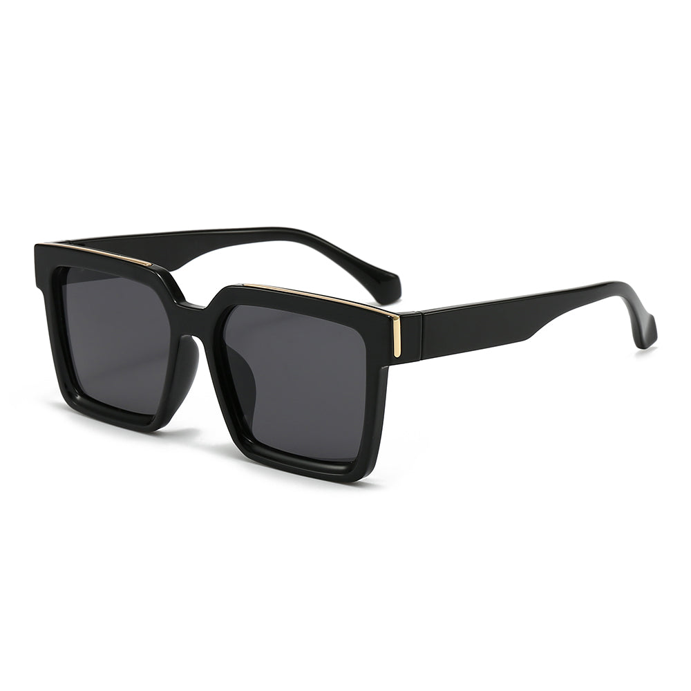 Dollger Oversized Acetate Square Tinted Sunglasses