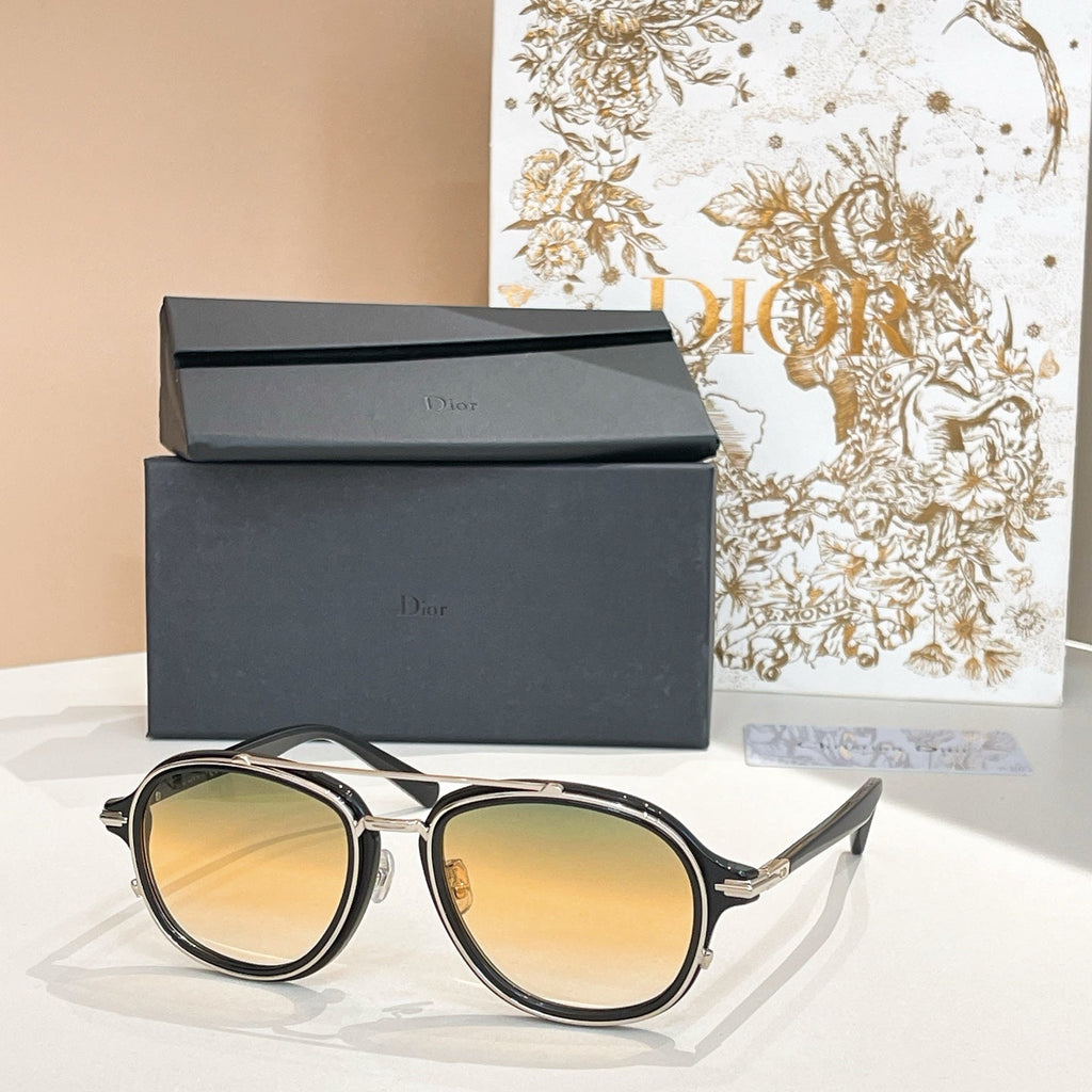 New round sunglasses