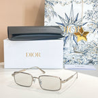 Half frame gradient sunglasses