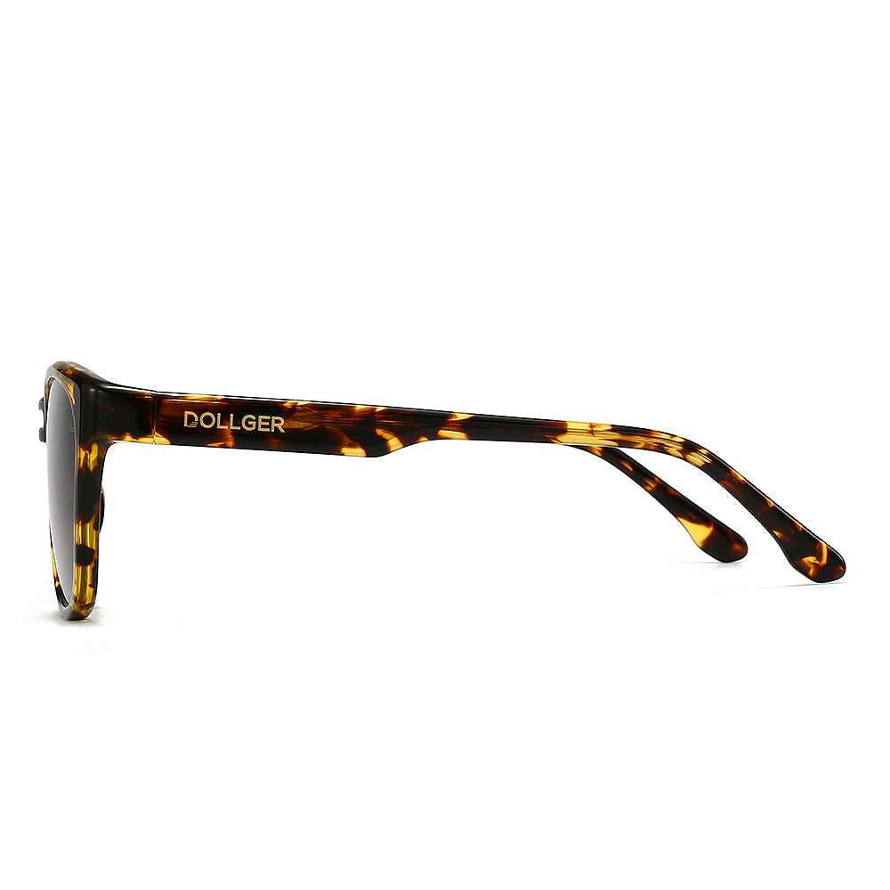 Dollger New Double Brow Bar Design Round Sunglasses