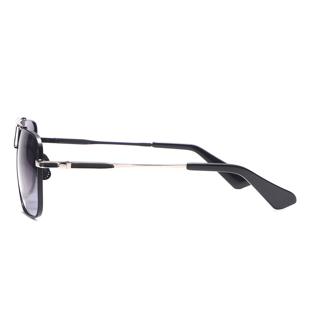 Dollger Square Aviator Metal Sunglasses