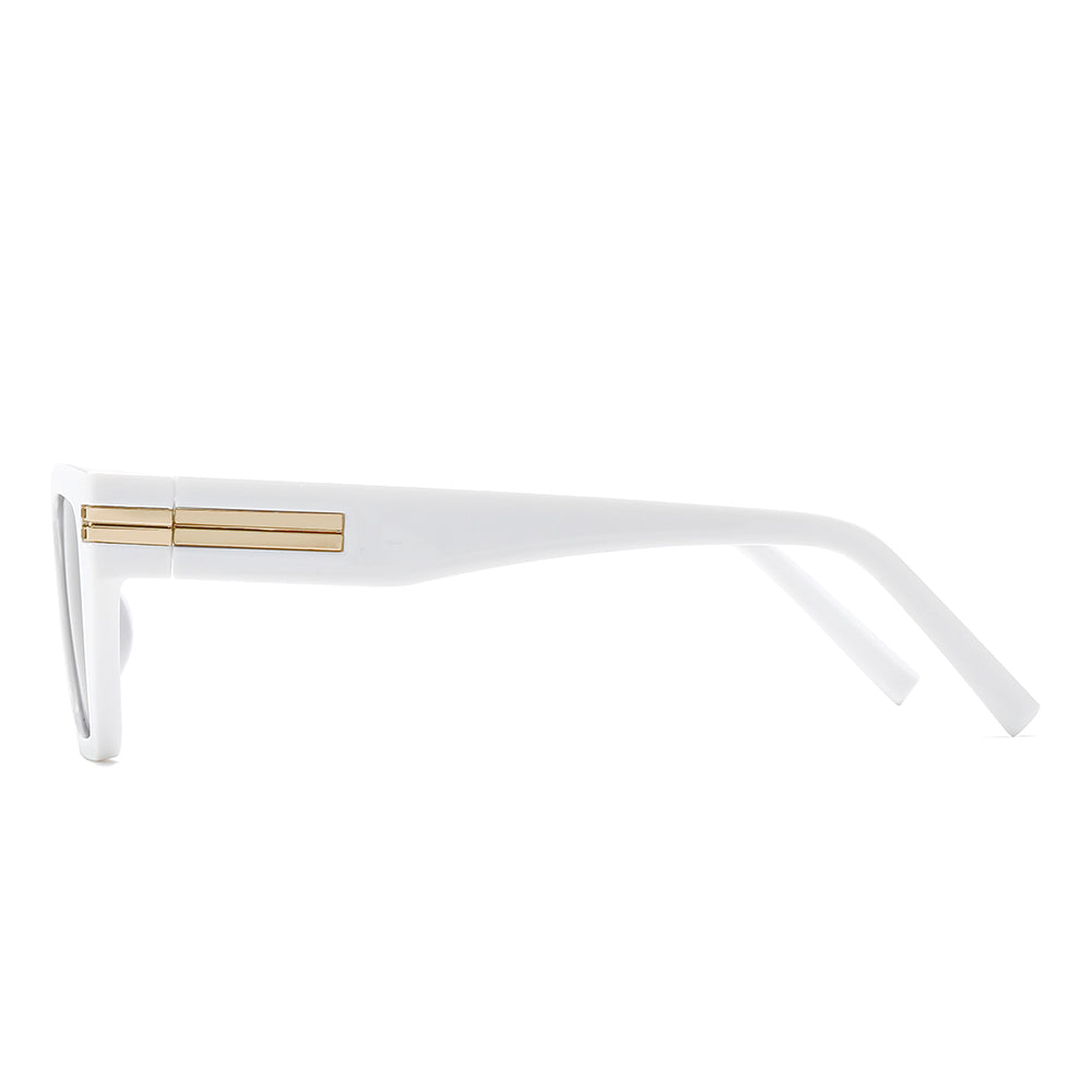 Dollger Thick Geek-Chic Geometric Tinted Sunglasses