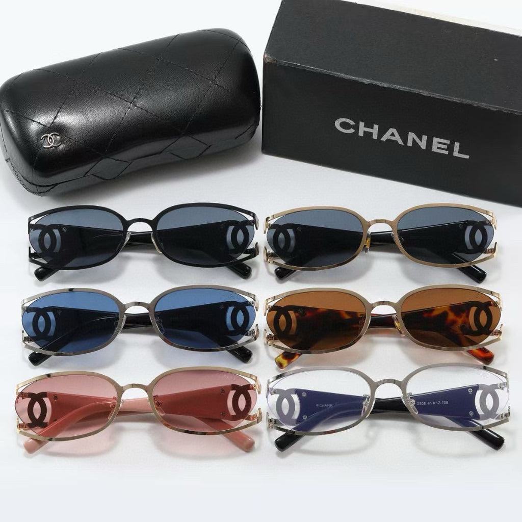 6 colors stylish small lens sunglasses